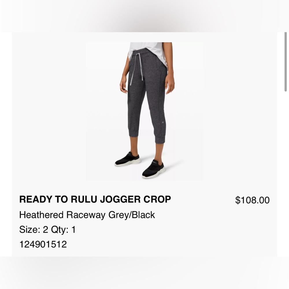 Ready to Rulu Cropped Joggers